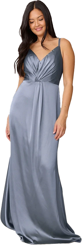 Giada Satin Dress | Made To Order - Image 125