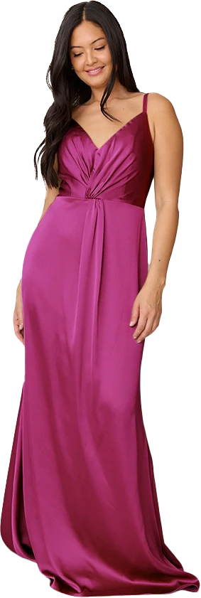 Giada Satin Dress | Made To Order - Image 126