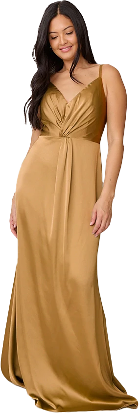 Giada Satin Dress | Made To Order - Image 127