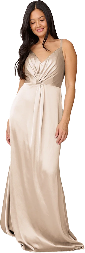 Giada Satin Dress | Made To Order - Image 128