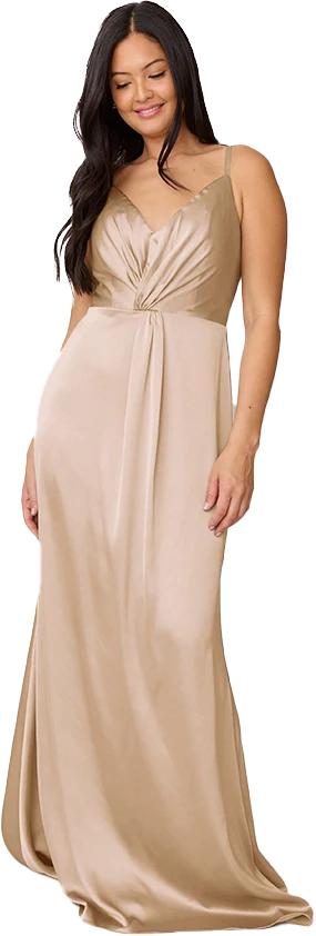 Giada Satin Dress | Made To Order - Image 129