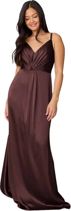 Giada Satin Dress | Made To Order - Image 135