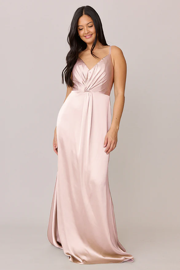 Giada Satin Dress | Made To Order - Image 14