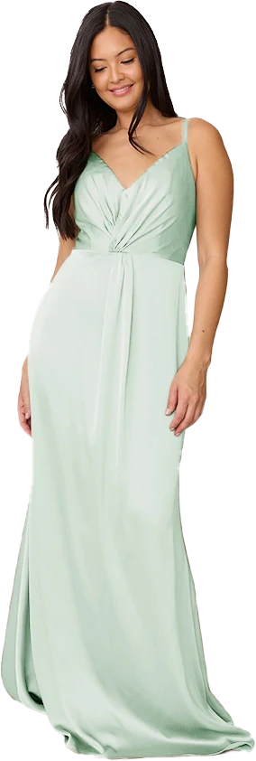 Giada Satin Dress | Made To Order - Image 142