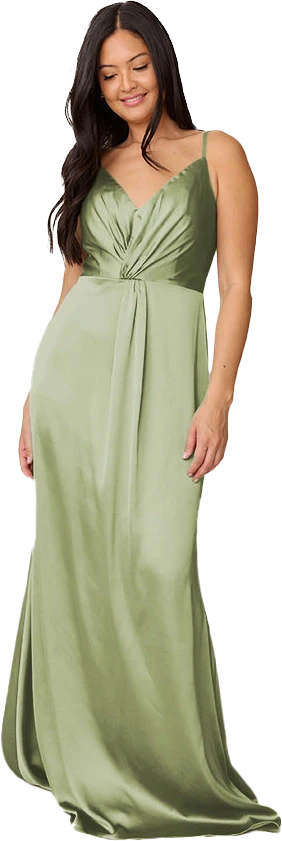 Giada Satin Dress | Made To Order - Image 168