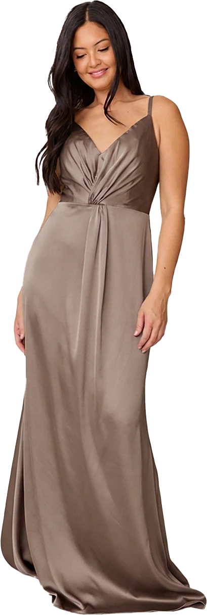 Giada Satin Dress | Made To Order - Image 176