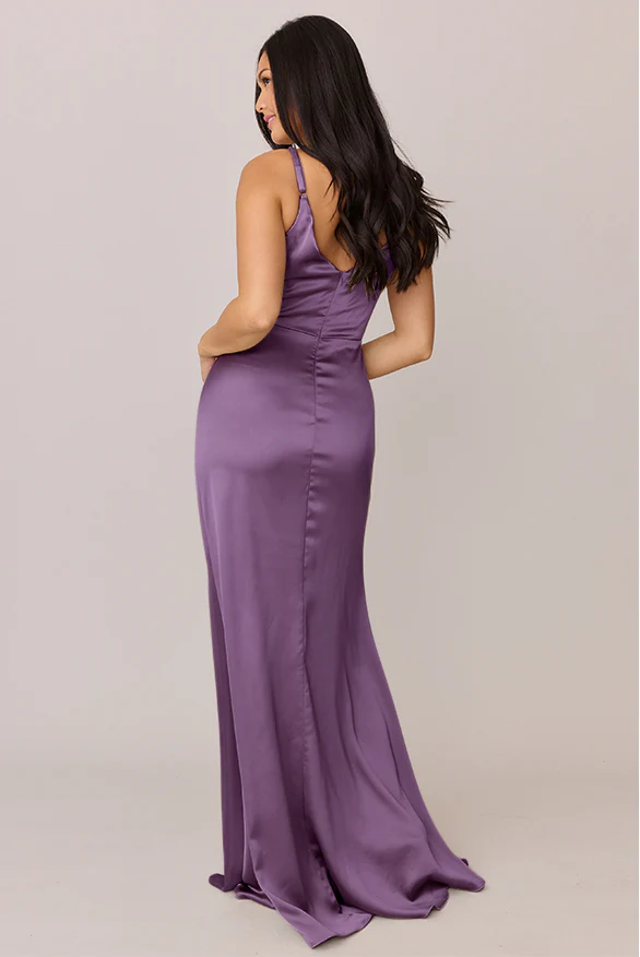 Giada Satin Dress | Made To Order - Image 31