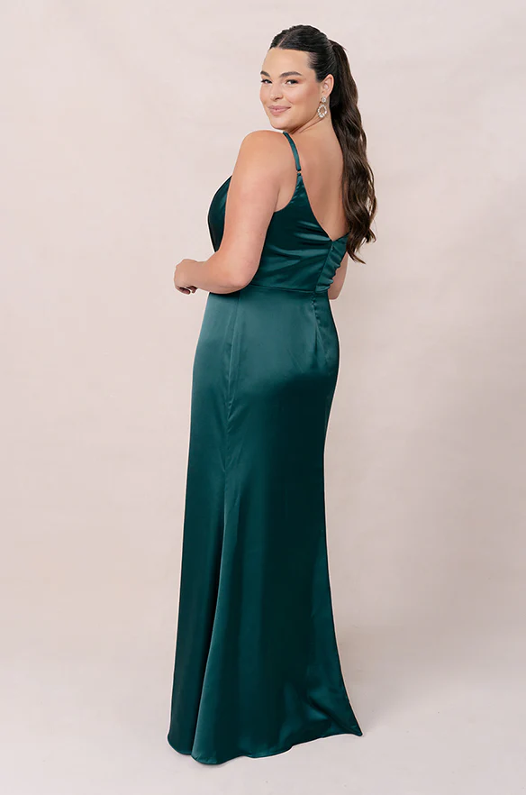 Giada Satin Dress | Made To Order - Image 5