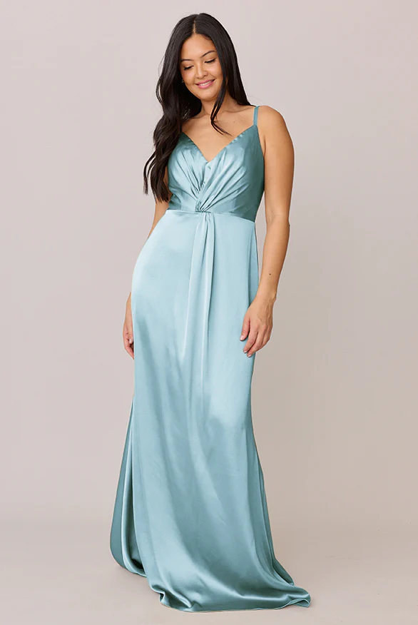 Giada Satin Dress | Made To Order - Image 52
