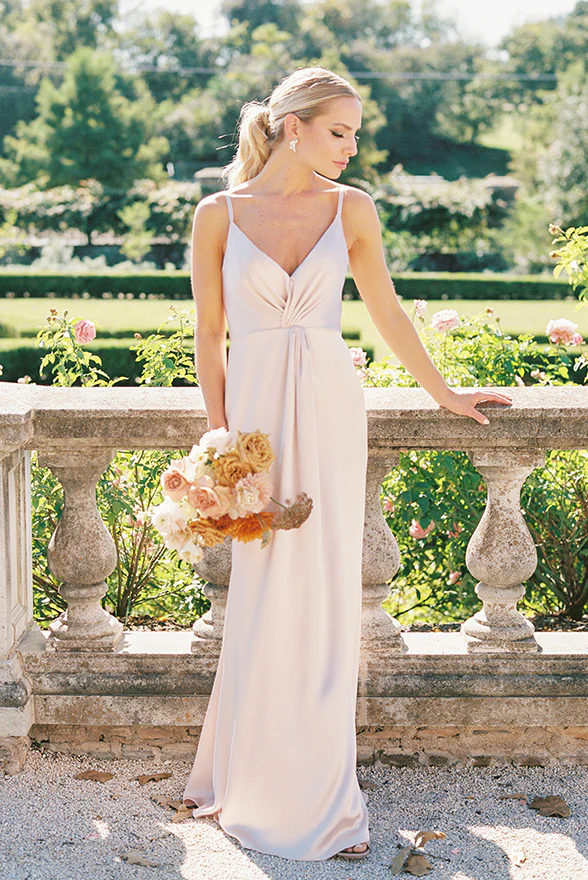 Giada Satin Dress | Made To Order - Image 6