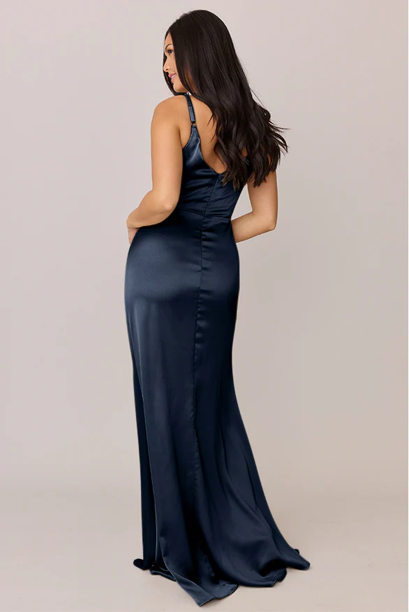 Giada Satin Dress | Made To Order - Image 79