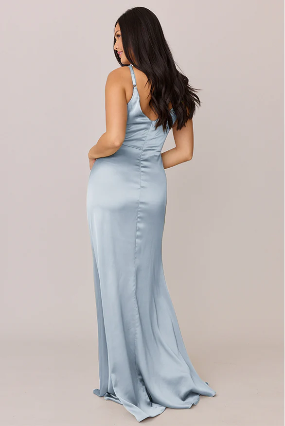 Giada Satin Dress | Made To Order - Image 95