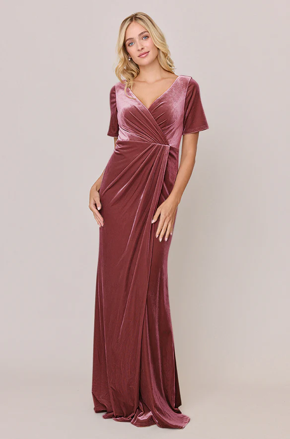 Giselle Velvet Dress | Made To Order - Image 20