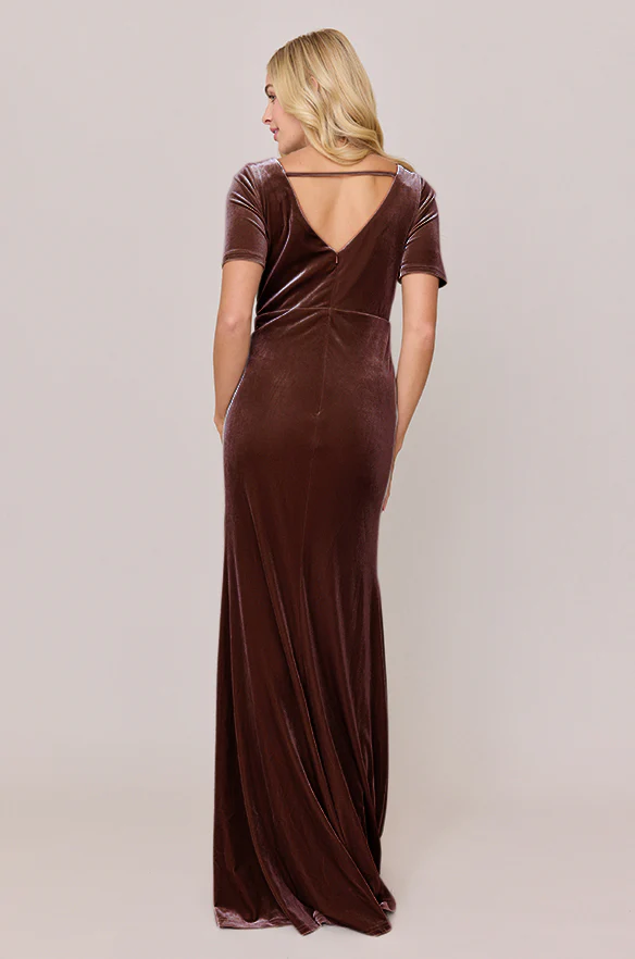 Giselle Velvet Dress | Made To Order - Image 29
