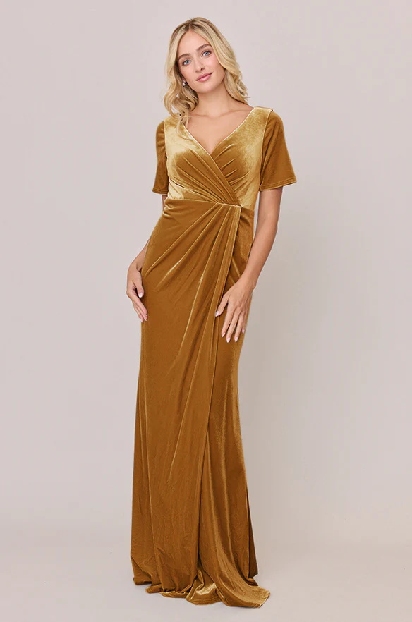 Giselle Velvet Dress | Made To Order - Image 30