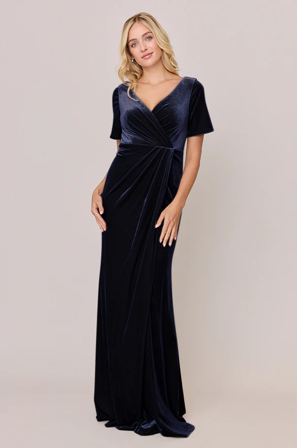 Giselle Velvet Dress | Made To Order - Image 32