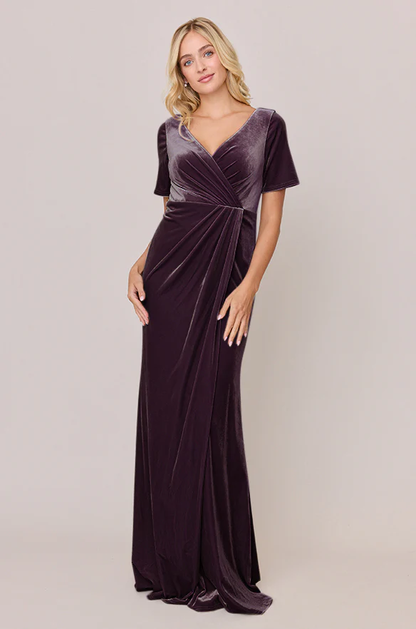 Giselle Velvet Dress | Made To Order - Image 36