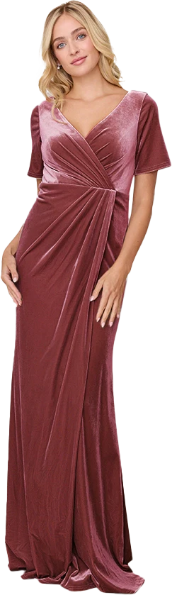 Giselle Velvet Dress | Made To Order - Image 59