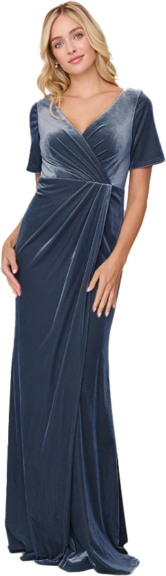 Giselle Velvet Dress | Made To Order - Image 62