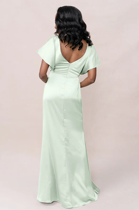 Gwen Satin Dress | Made To Order - Image 10