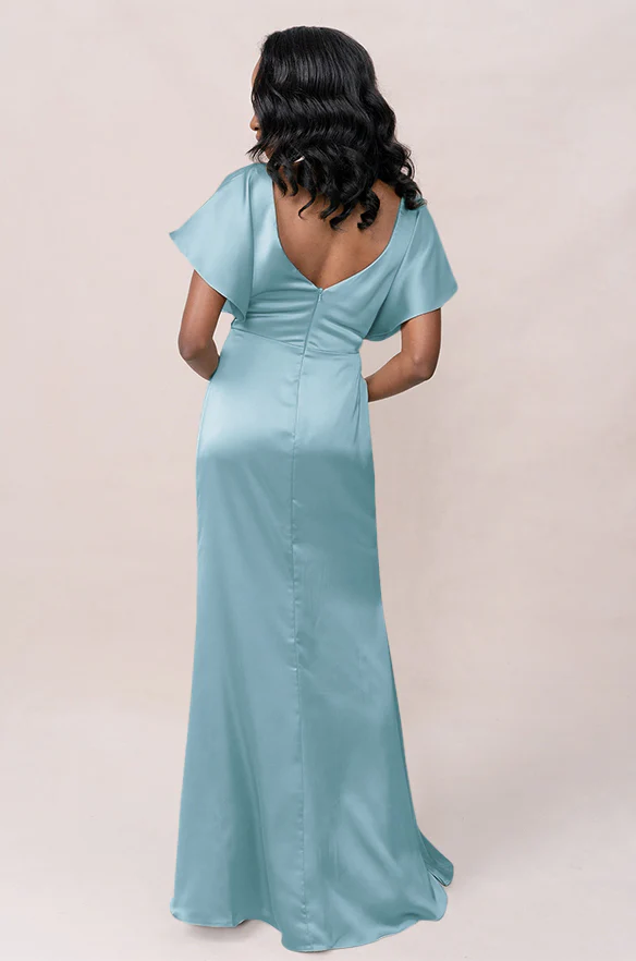 Gwen Satin Dress | Made To Order - Image 101