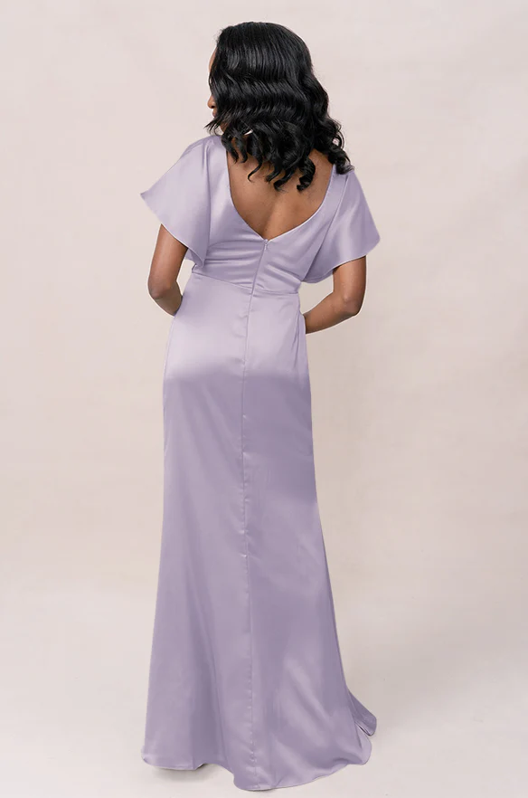 Gwen Satin Dress | Made To Order - Image 103