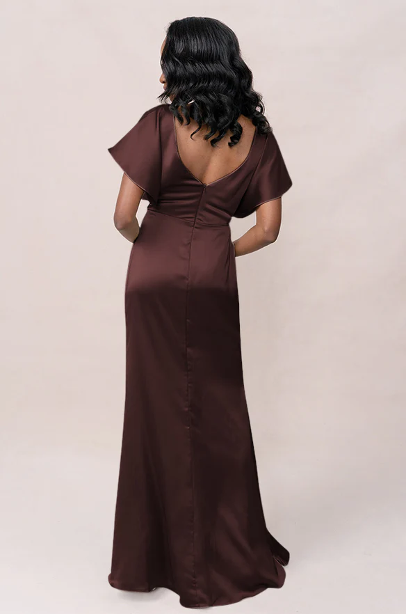 Gwen Satin Dress | Made To Order - Image 107