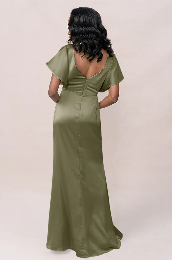 Gwen Satin Dress | Made To Order - Image 113