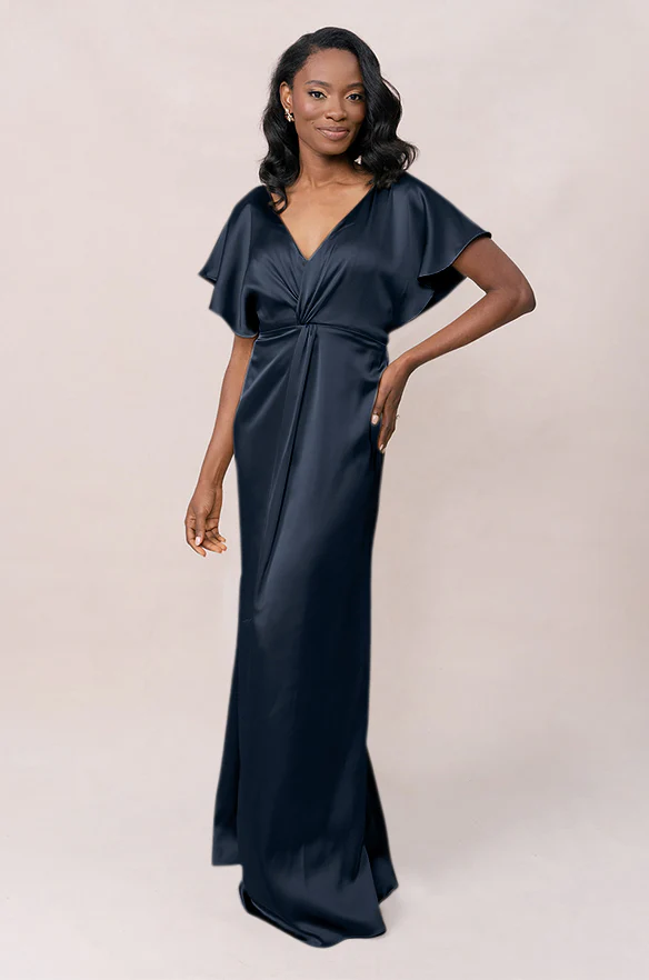 Gwen Satin Dress | Made To Order - Image 114
