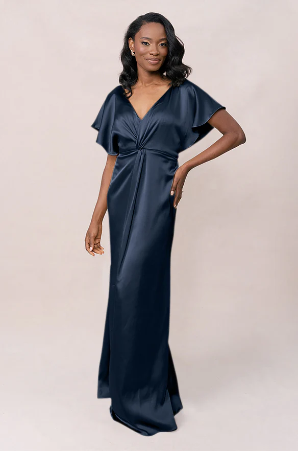 Gwen Satin Dress | Made To Order - Image 122