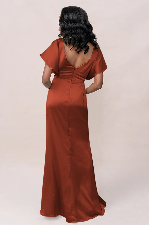 Gwen Satin Dress | Made To Order - Image 127