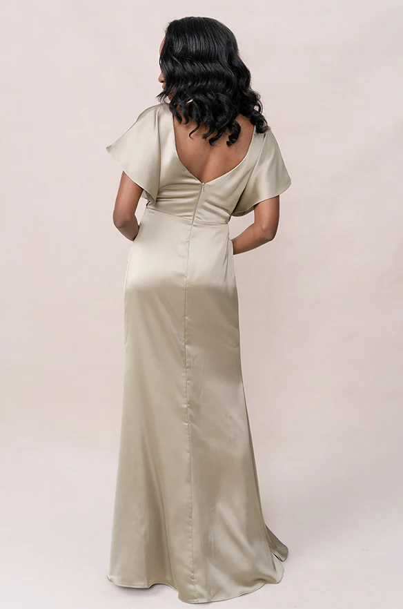 Gwen Satin Dress | Made To Order - Image 131