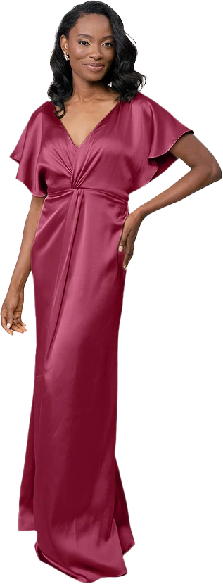 Gwen Satin Dress | Made To Order - Image 14