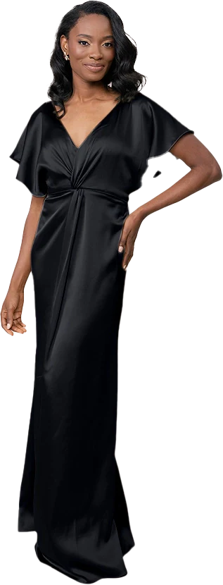 Gwen Satin Dress | Made To Order - Image 15