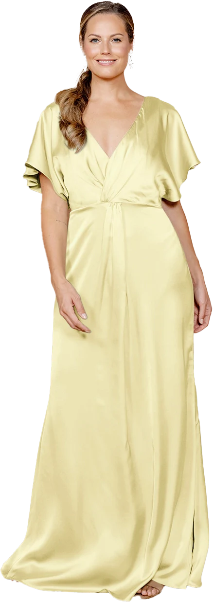 Gwen Satin Dress | Made To Order - Image 153