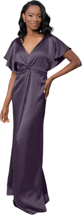 Gwen Satin Dress | Made To Order - Image 163