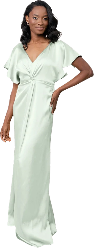 Gwen Satin Dress | Made To Order - Image 165