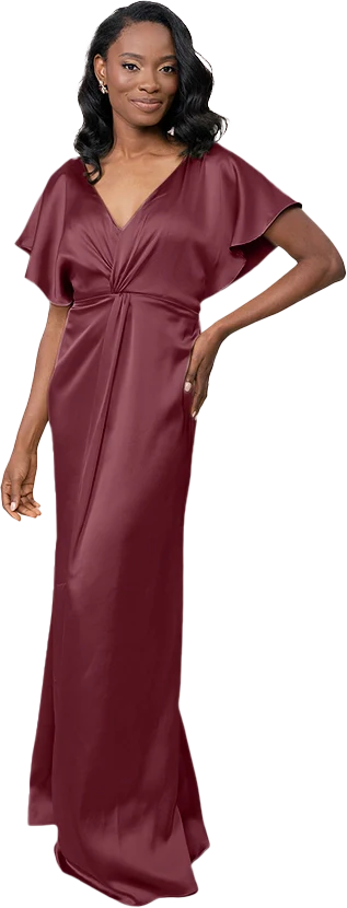 Gwen Satin Dress | Made To Order - Image 18