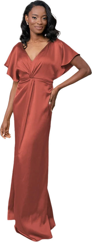 Gwen Satin Dress | Made To Order - Image 19