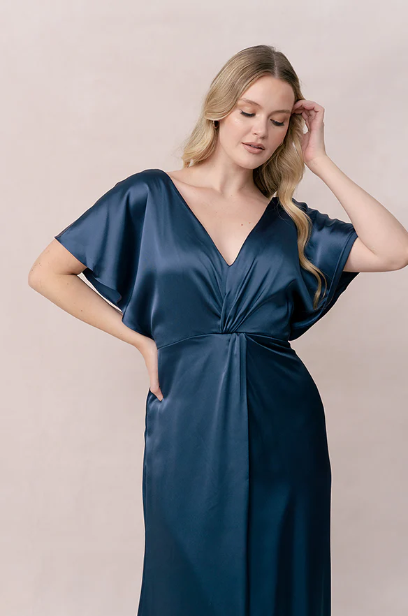 Gwen Satin Dress | Made To Order - Image 2