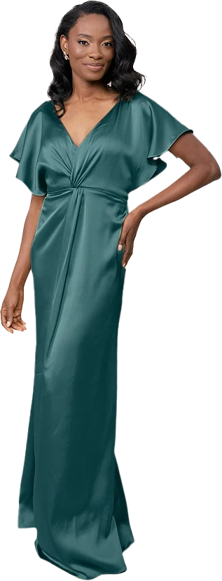 Gwen Satin Dress | Made To Order - Image 20