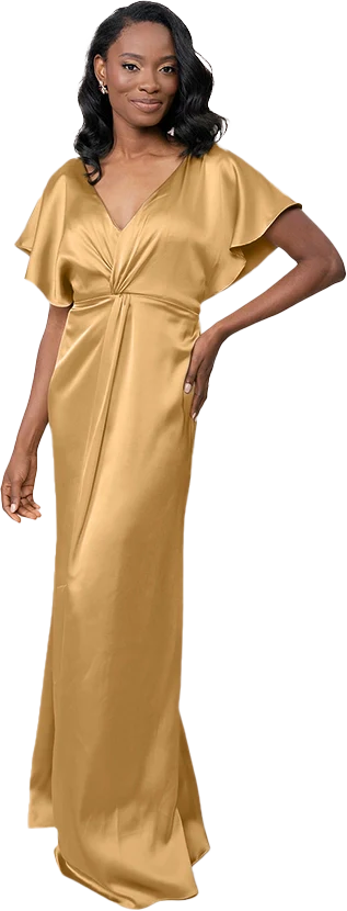 Gwen Satin Dress | Made To Order - Image 30