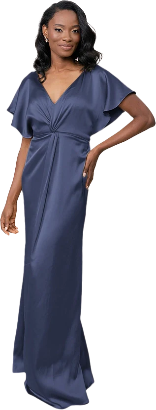 Gwen Satin Dress | Made To Order - Image 34