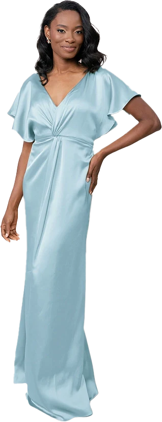 Gwen Satin Dress | Made To Order - Image 35