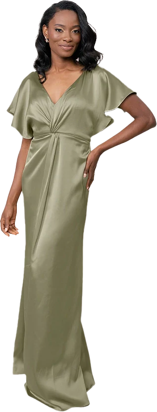 Gwen Satin Dress | Made To Order - Image 40