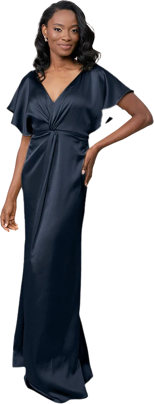 Gwen Satin Dress | Made To Order - Image 41