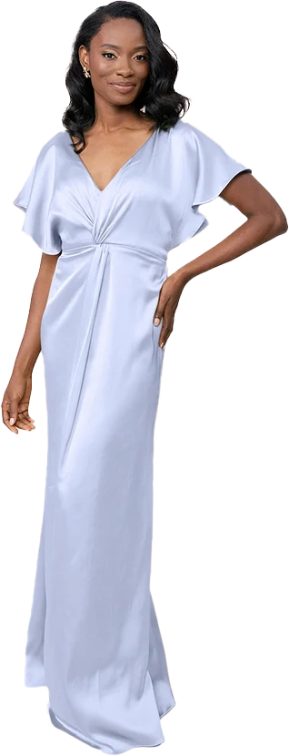 Gwen Satin Dress | Made To Order - Image 43
