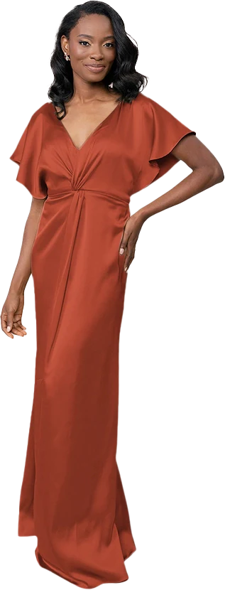 Gwen Satin Dress | Made To Order - Image 47