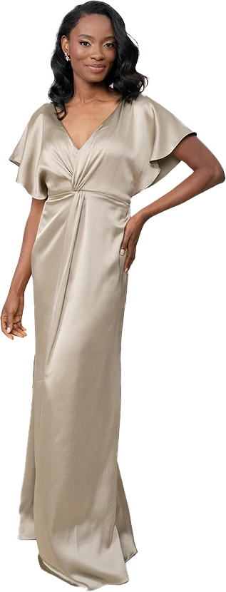 Gwen Satin Dress | Made To Order - Image 49