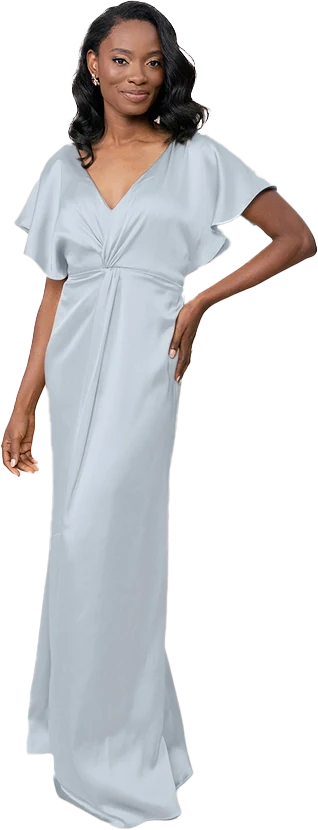 Gwen Satin Dress | Made To Order - Image 50